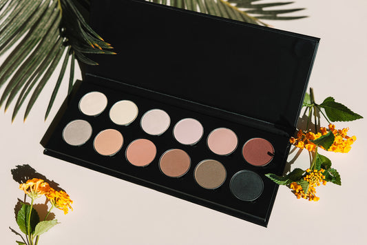 Pressed Mineral Powder Eyeshadow Complete Pallet